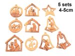 Christbaumanhänger, gemischt, 10 Stück