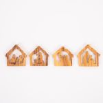 Hütten Set, 4 Teile
