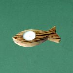 Teelichtfisch, ~ 14 cm
