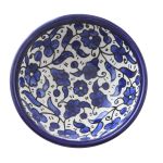 Teller blau, tief, 13,2cm