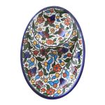 Teller bemalt Oval 