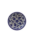 Teller, blau tief, 10c,