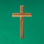 Kreuz einfach mit Seitenbohrung, ~ 12 x 7 cm