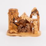 Krippe mit Glocke, ~ 12x8x4cm