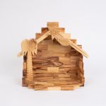 Krippenstall, ~ 20x17x12cm