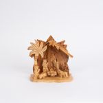 Krippe, ~ 4x12x15 cm mit Figuren