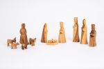 Krippenfiguren, ~15 cm, 12 Teile