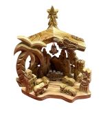 Nativity with bell, 14 cm