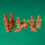 Krippenfiguren,~11 cm, 11 teile
