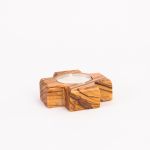 Teelichtkreuz, ~ 7,5 x 7,5 cm