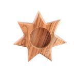 Teelichtstern 8-strahlig,  Ø ~7,5 cm