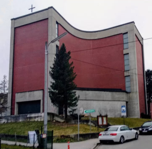 Andacht in der Kirche St. Leopold in Linz-Urfahr